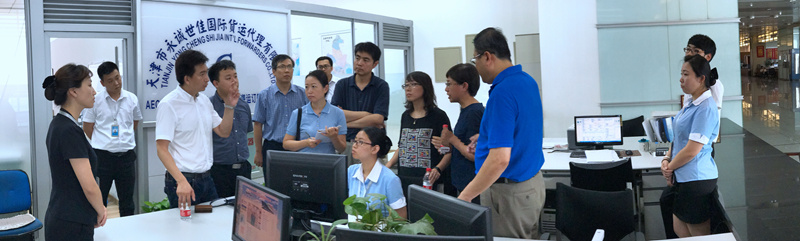 商務部外貿(mào)司再次走訪我司進行調研工作