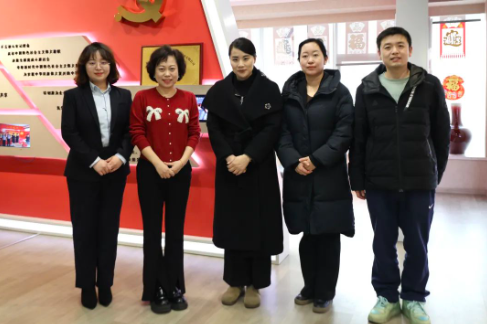 河東區(qū)團委領導走訪青志協(xié)副會長單位永誠世佳
